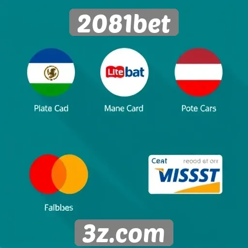 Métodos de pagamento aceitos no 2081bet